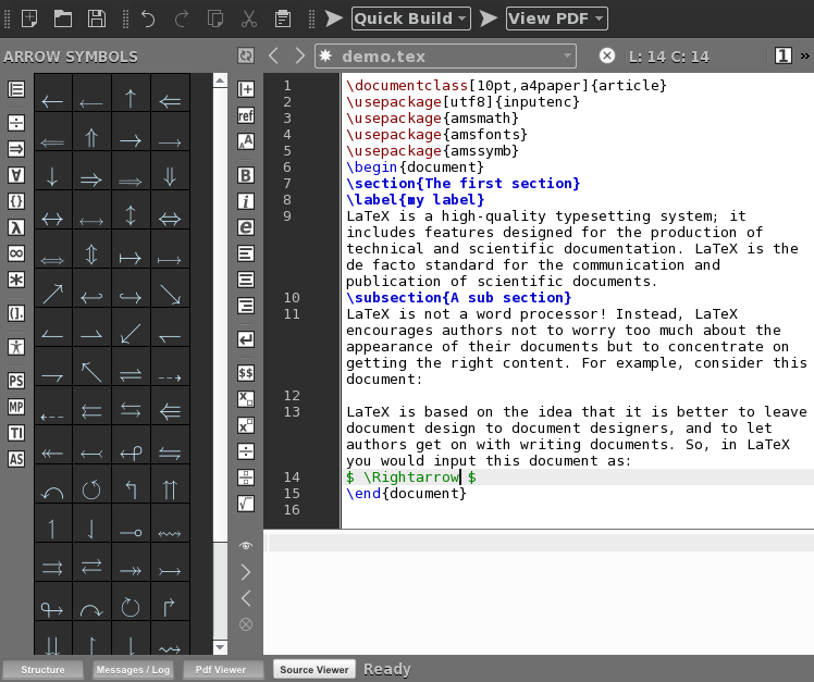 latex text editor windows